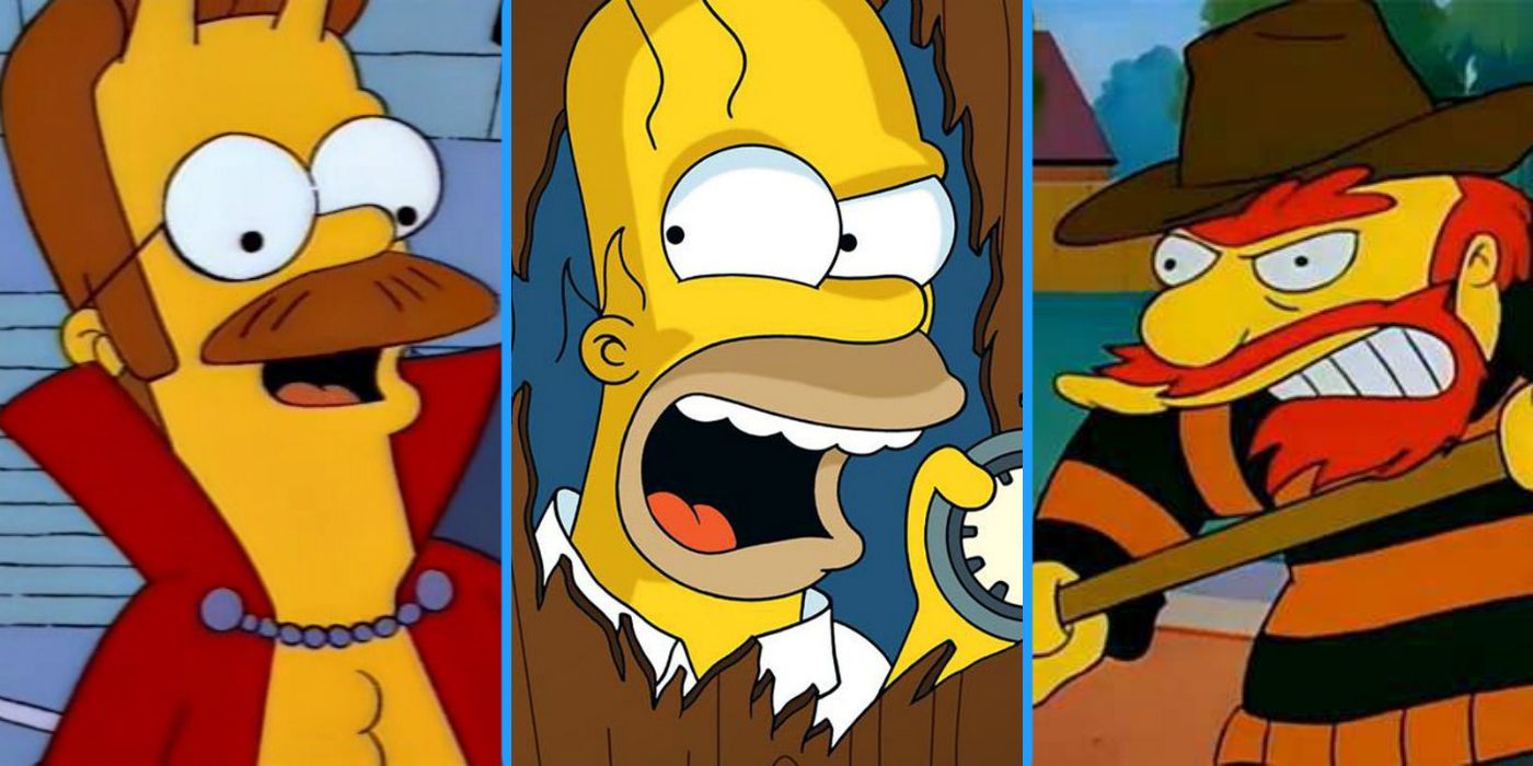 The Simpsons Treehouse of Horror Segments Shinning