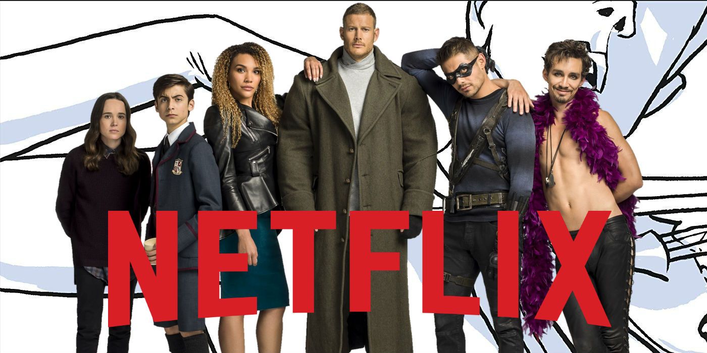 The Umbrella Academy Cast Netflix comics