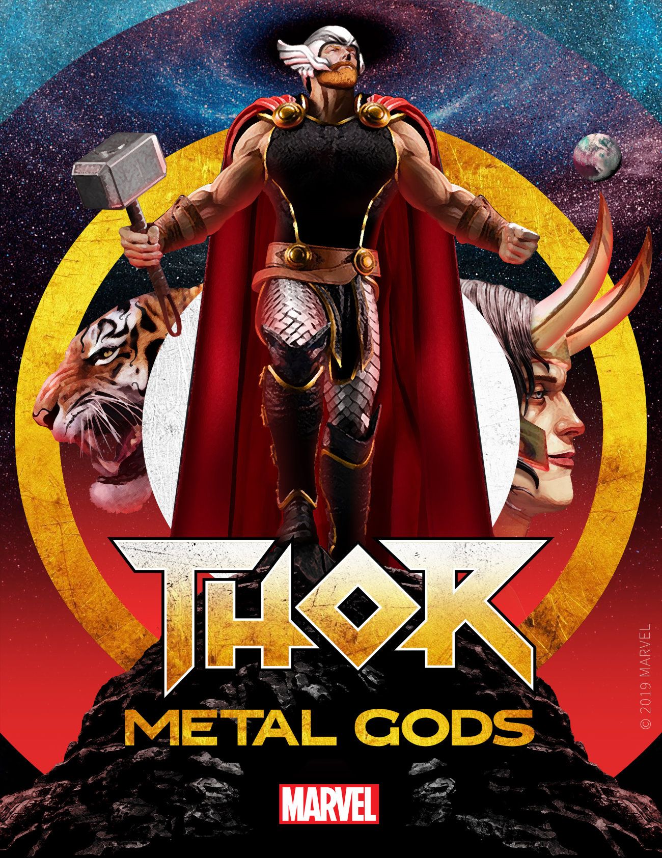 Thor Metal Gods Serial Box Artwork