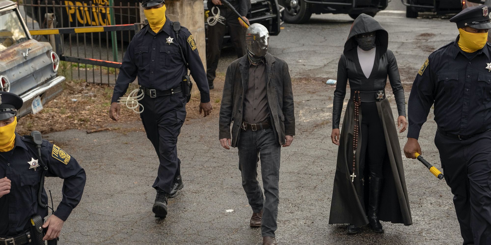 Tim Blake Nelson and Regina King in Watchmen Season 1 HBO