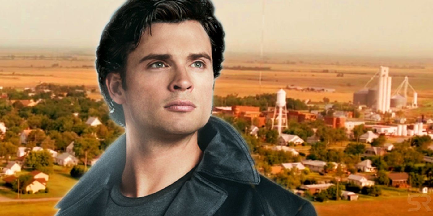 Tom Welling as ClarkKent with Smallville City