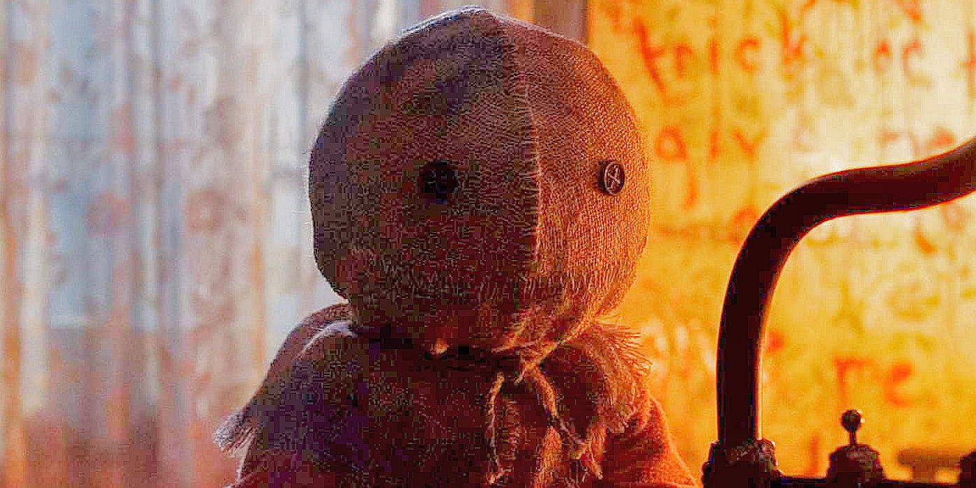 A child in a mask in the Trick R Treat Movie