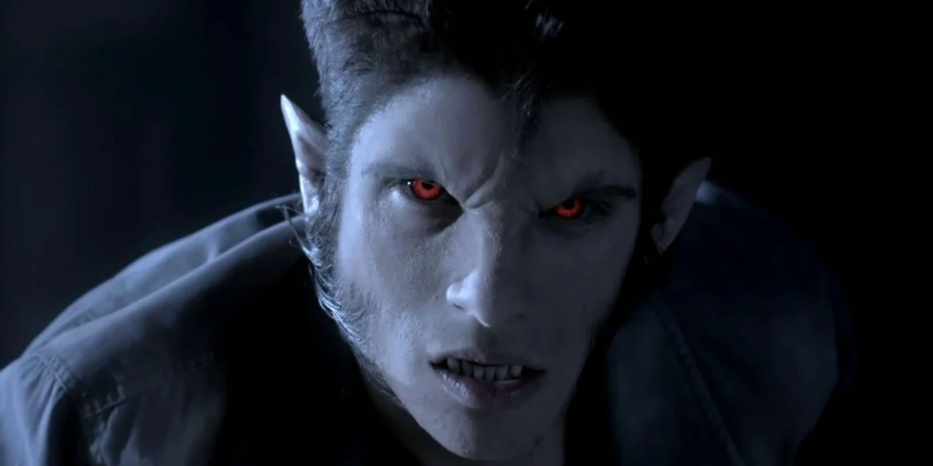 Scott McCall in wolf form in Teen Wolf