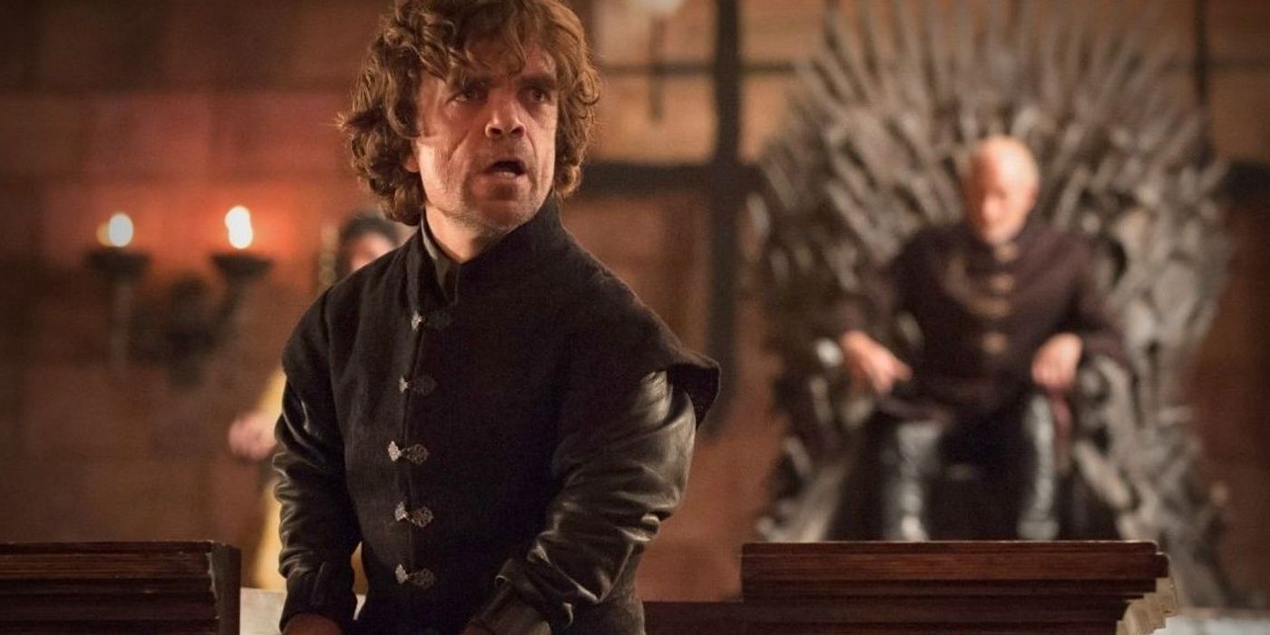 Tyrion has an outburst of anger at the people of Kings Landing during his trial in Game Of Thrones