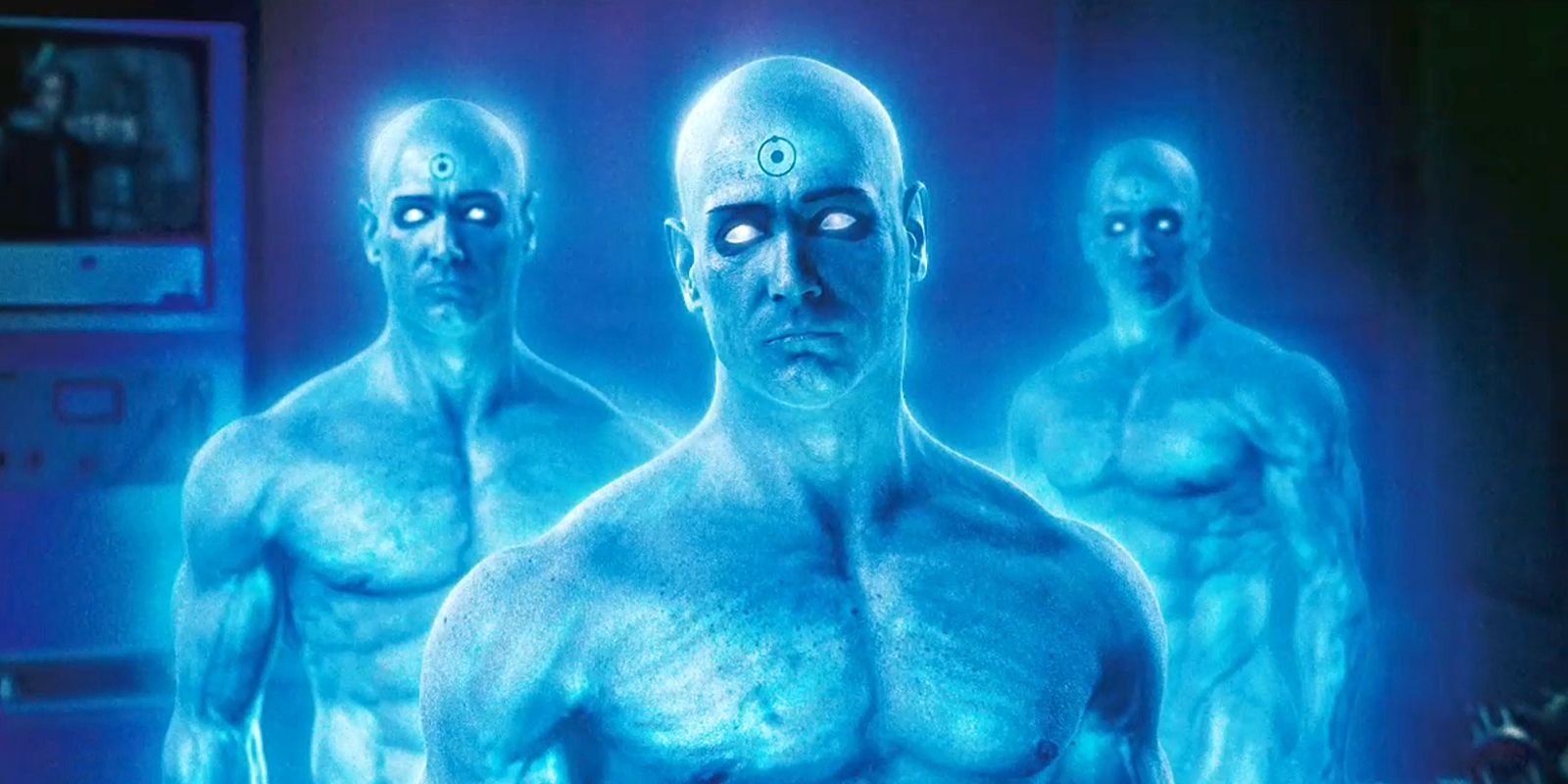 1. dr.  Manhattan, ini adalah karakter dari kartun 