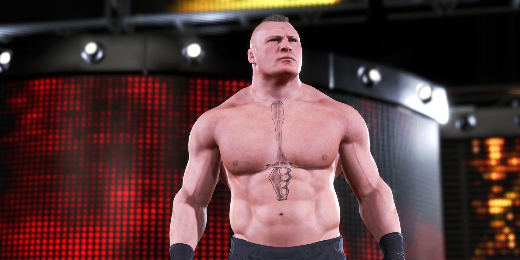 WWE 2K20 Brock Lesnar pose