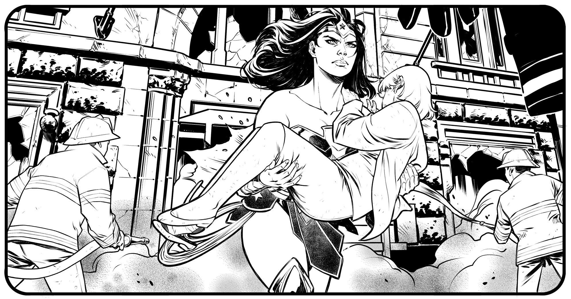 Wonder Woman 750 Tamaki Casagrande Art