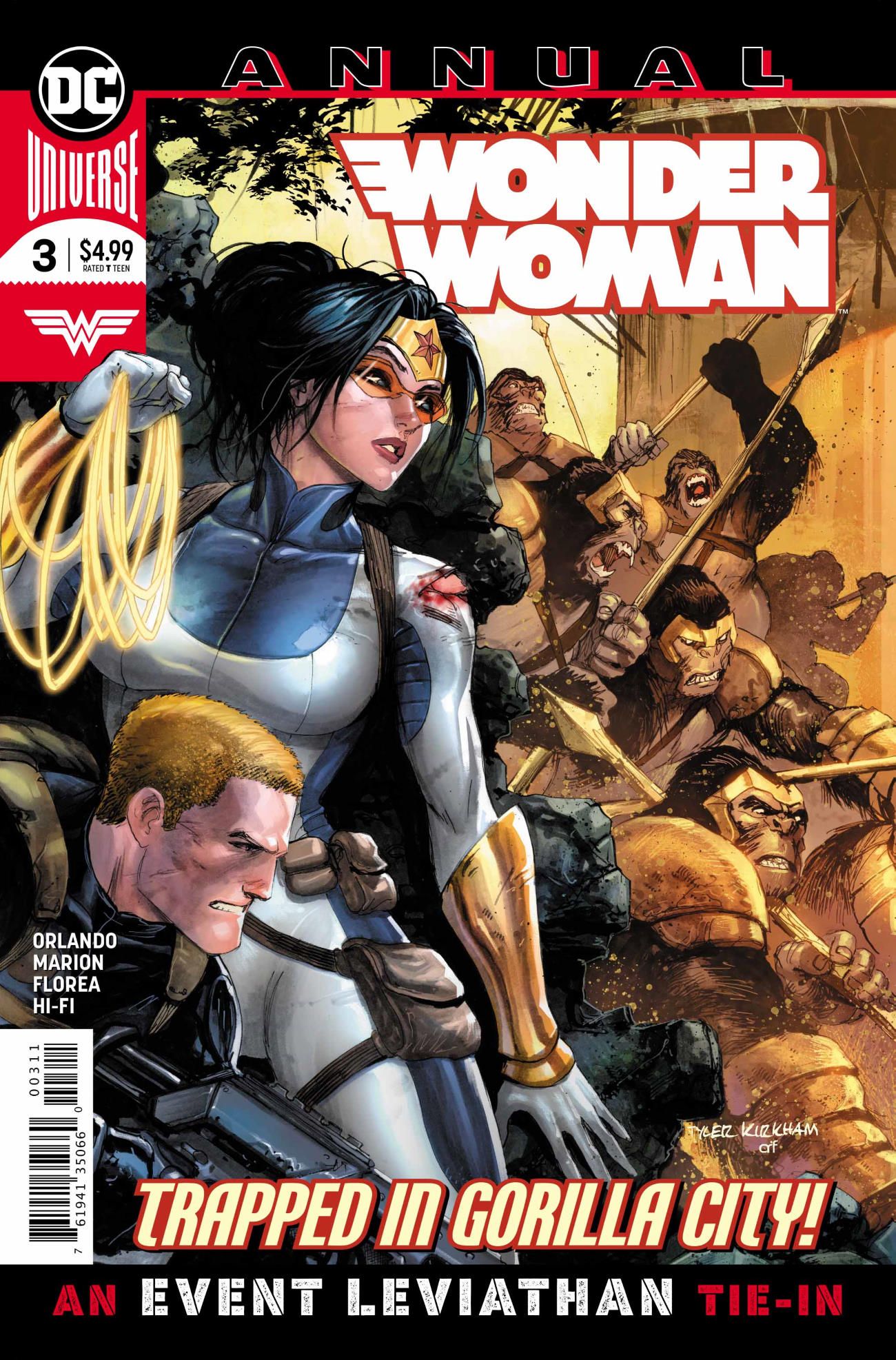 Wonder Woman Annual Comic 3 Cover