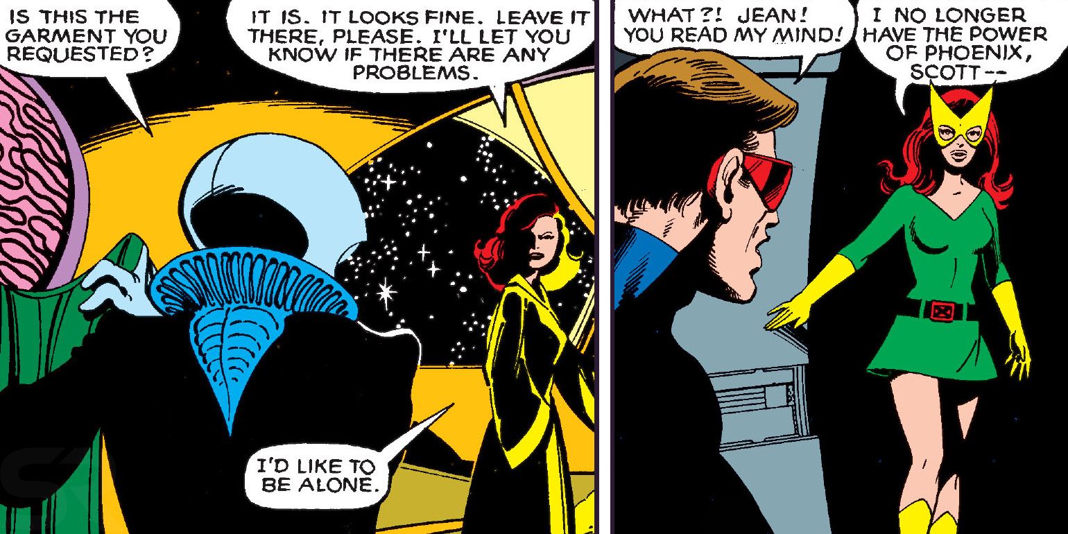 X-Men Jean Grey Green Dress Comic