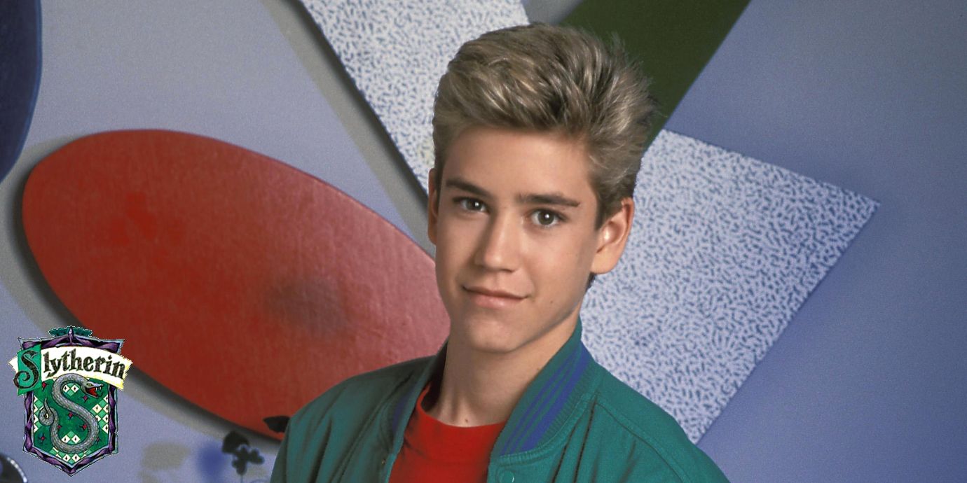 Zack Morris Saved By The Bell Slytherin