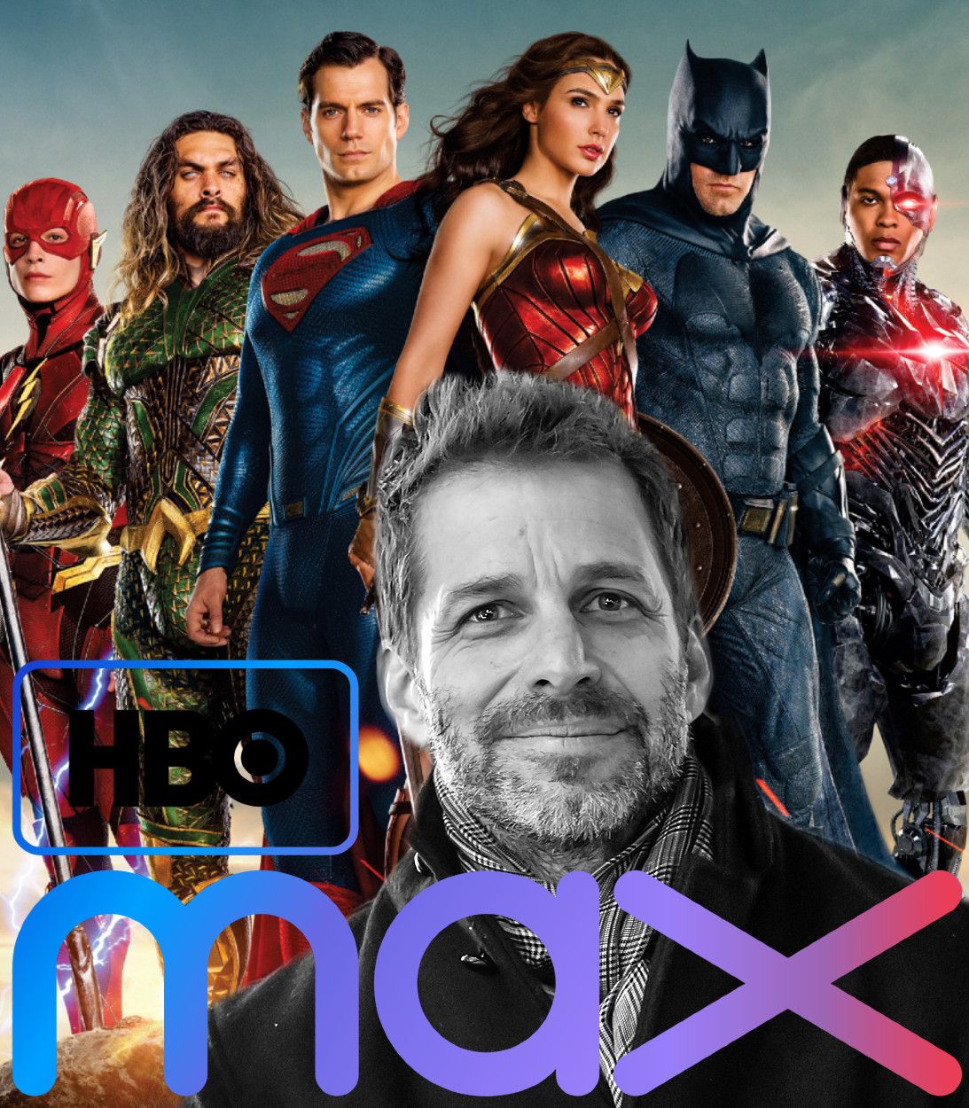 Zack Snyder Justice League HBO Max Vertical