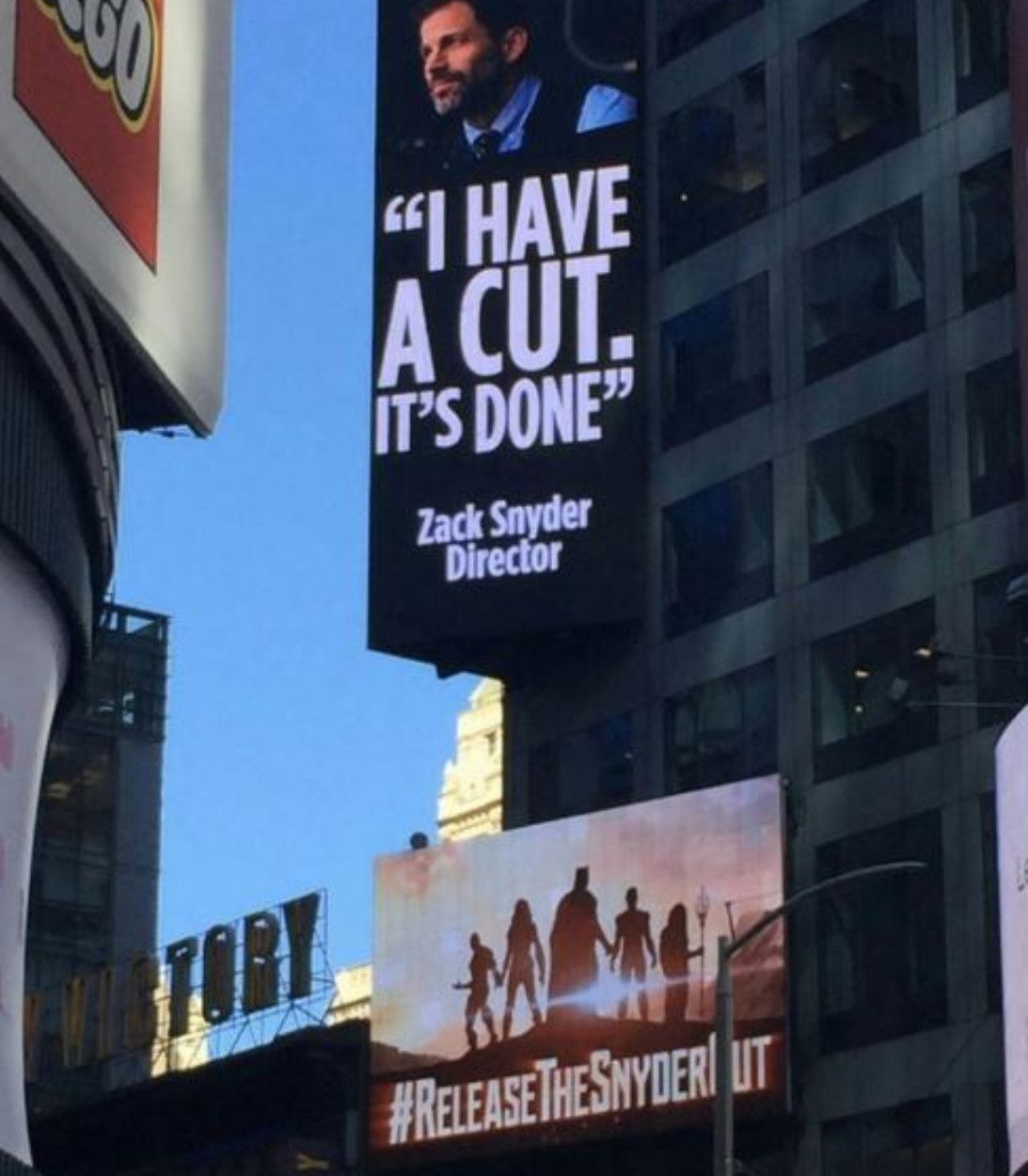 Snyder Cut Justice League Billboards NYCC TLDR
