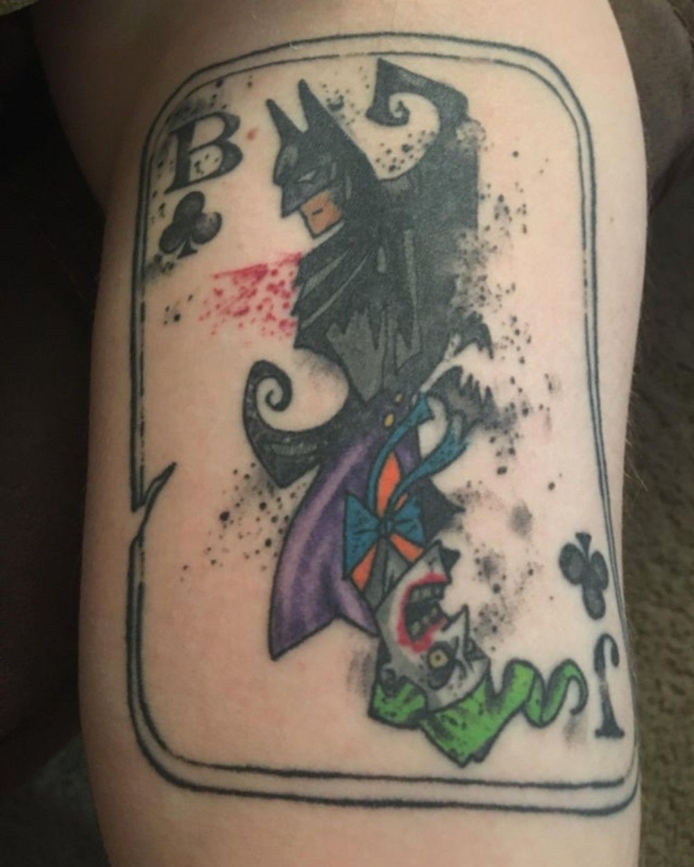 Joker Tattoo On Hand