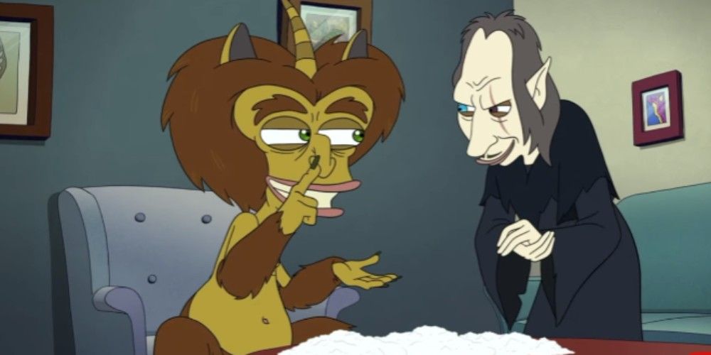 Maurice The Hormone Monster and The Shame Wizard in Big Mouth