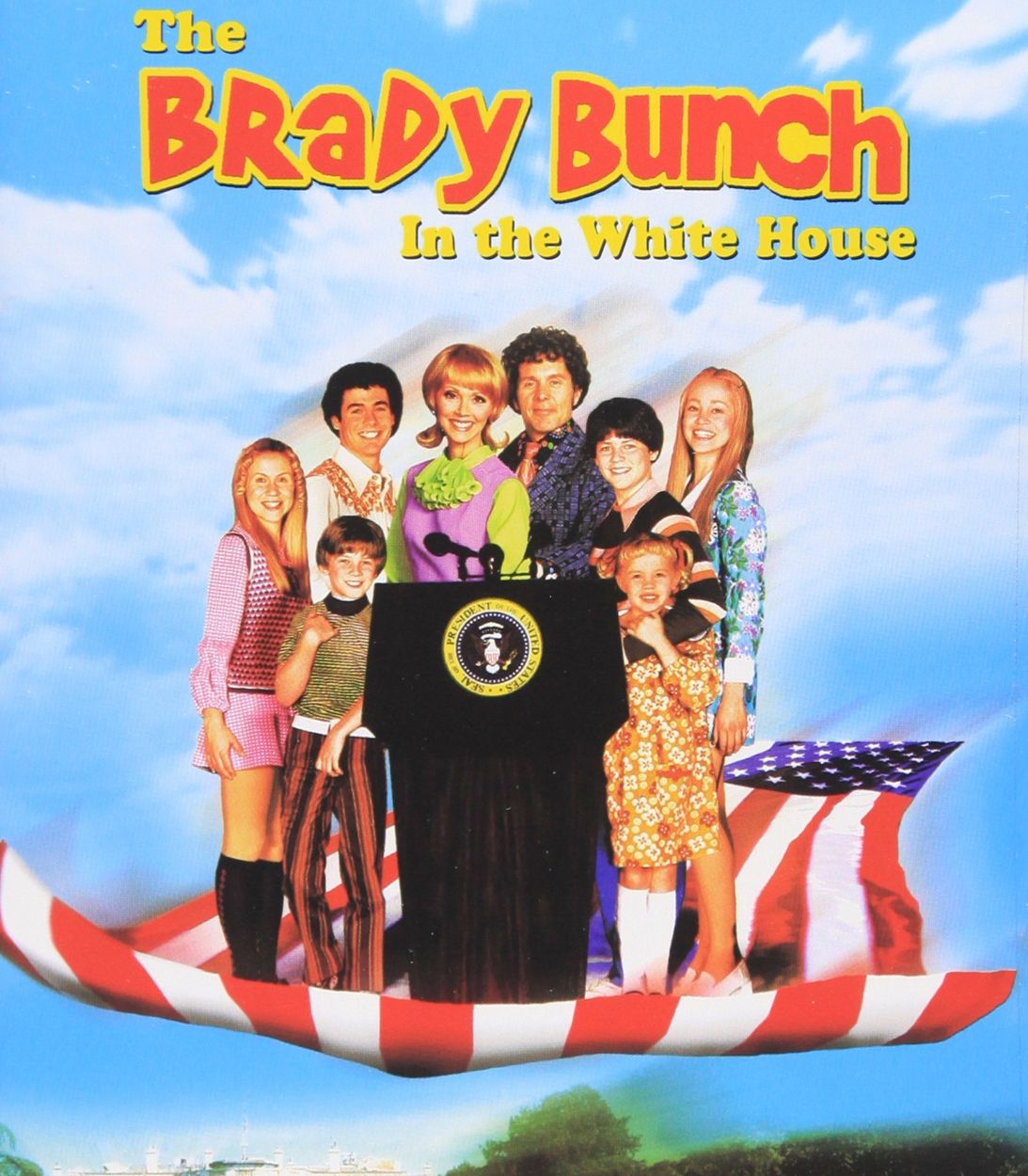 brady bunch white house poster 2002 TLDR vertical