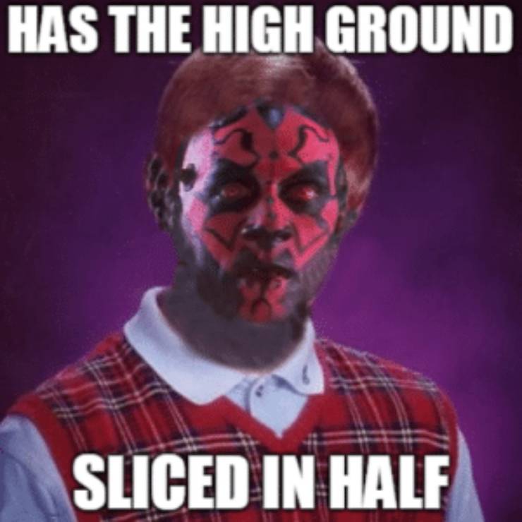 Star Wars 10 Hilarious Darth Maul Memes That Are On The Dark Side