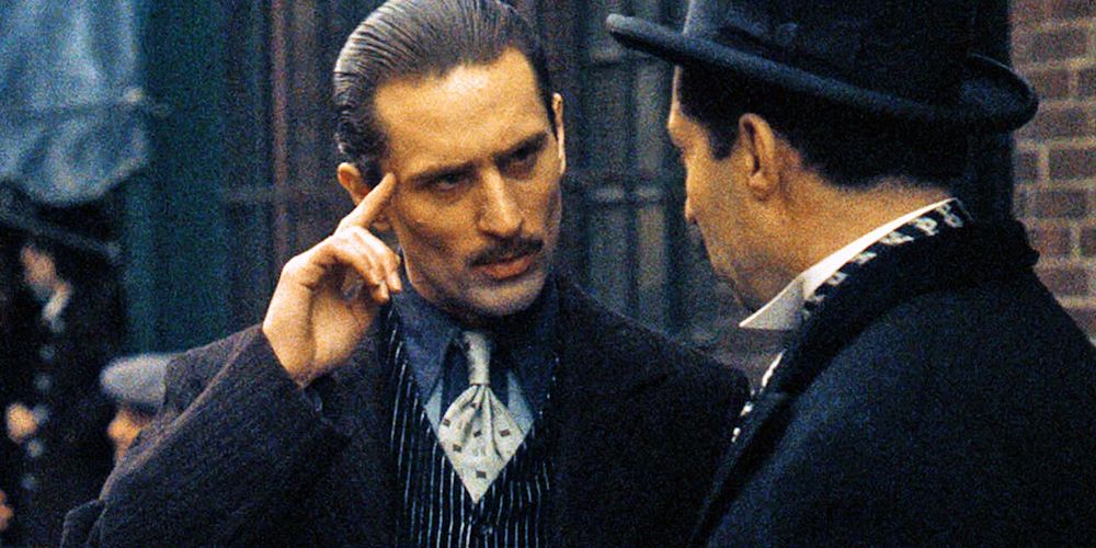 A young Vito Corleone becomes his neighbourhood's top mobster in The Godfather Part II