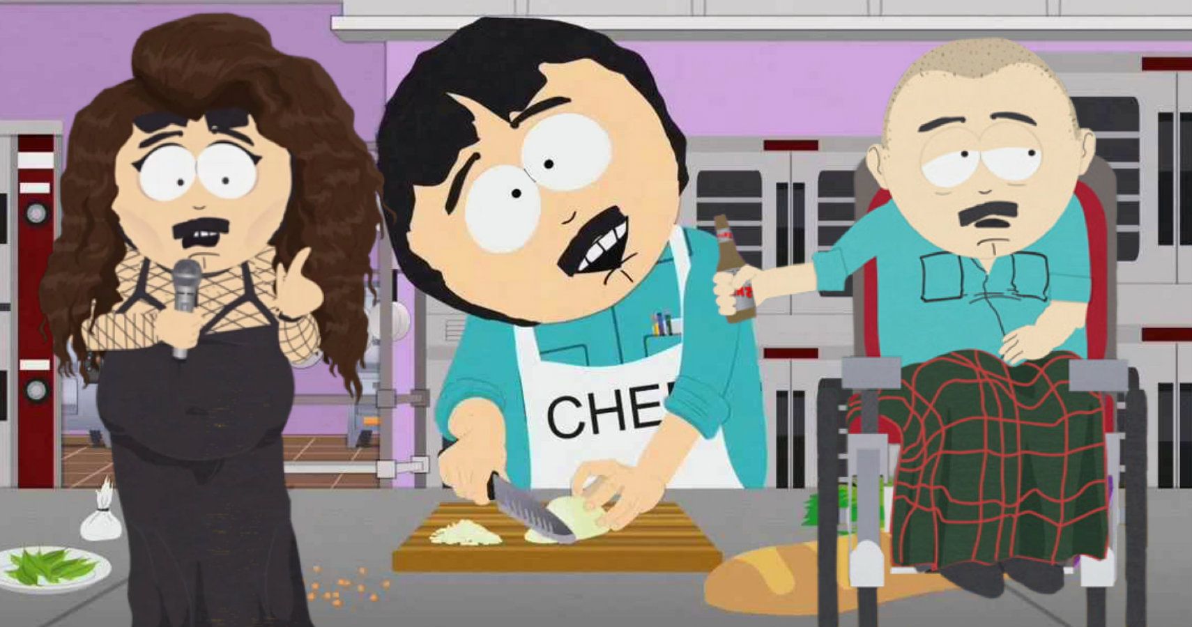 Randy Marsh voiced by Trey Parker is always up to no good. 