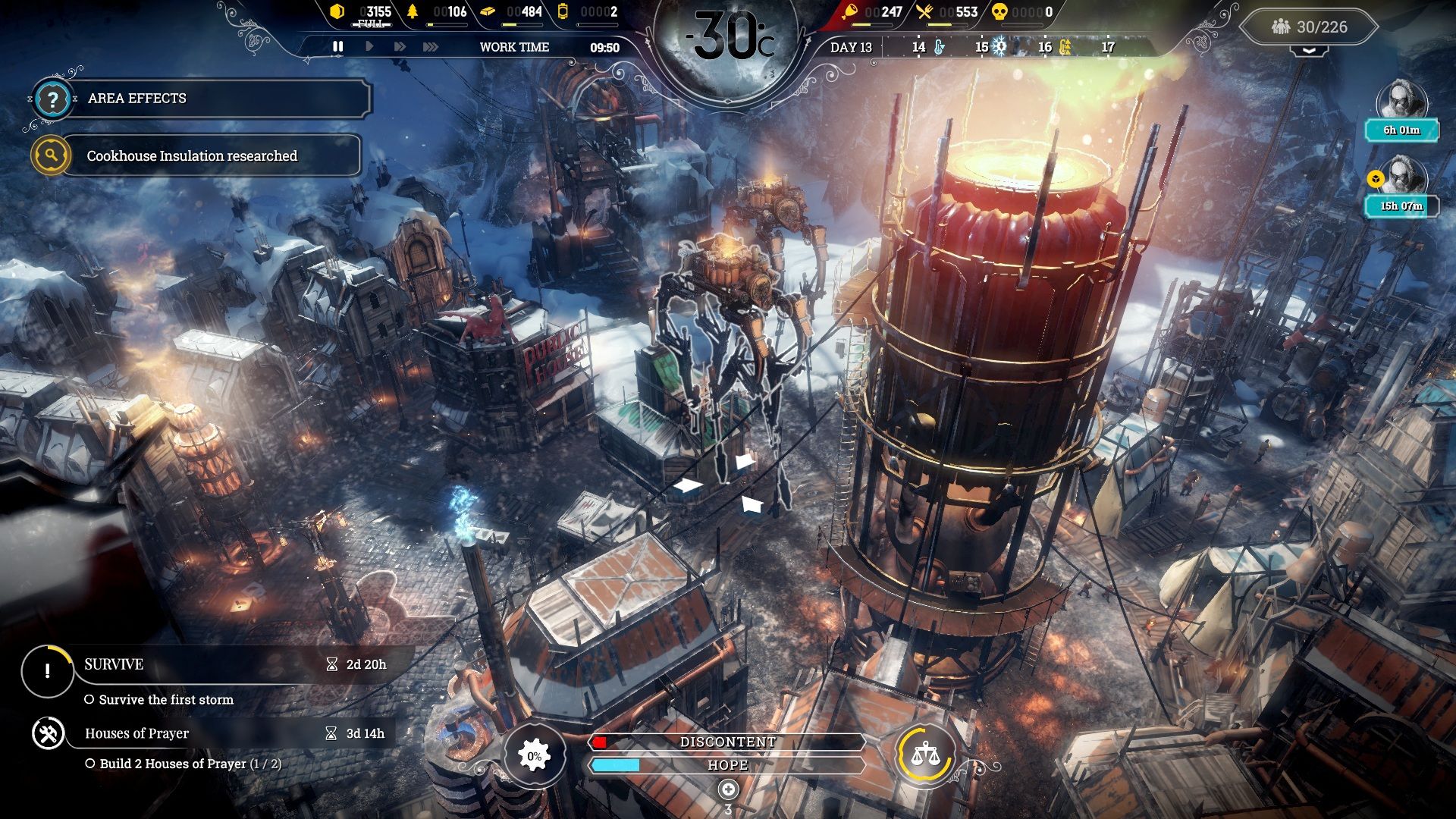 Frostpunk Console Edition Screenshot