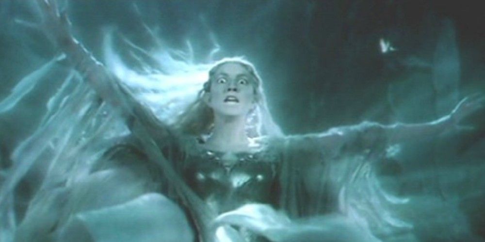 Galadriel being tempted by the One Ring