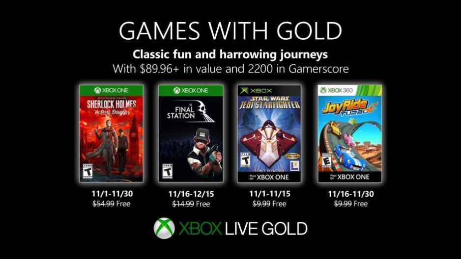 games with gold november