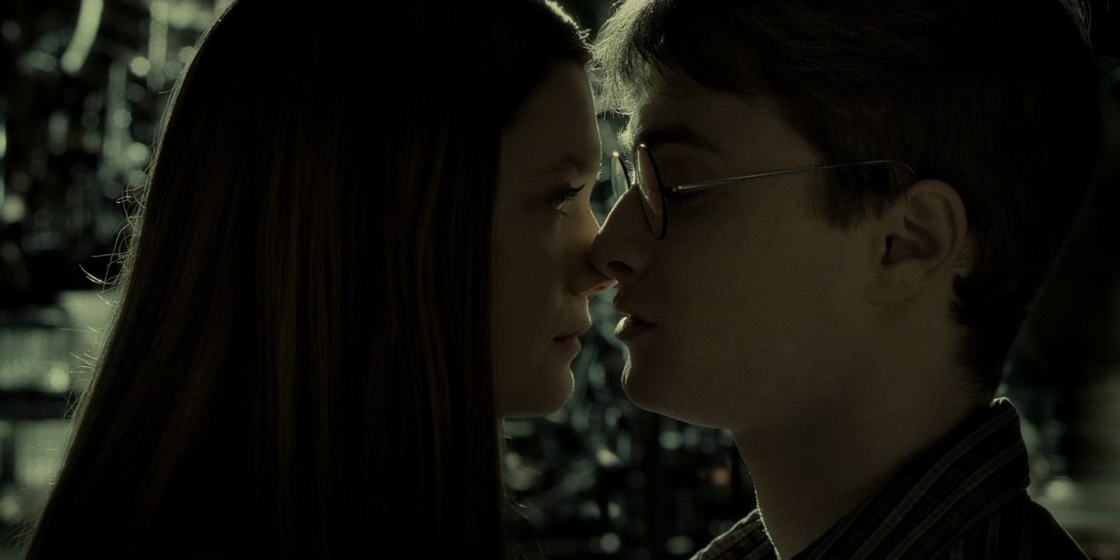 harry and Ginny first kiss