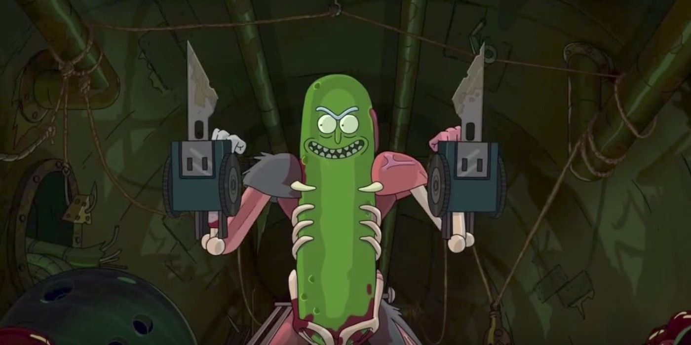 Rick Sanchez as Pickle Rick
