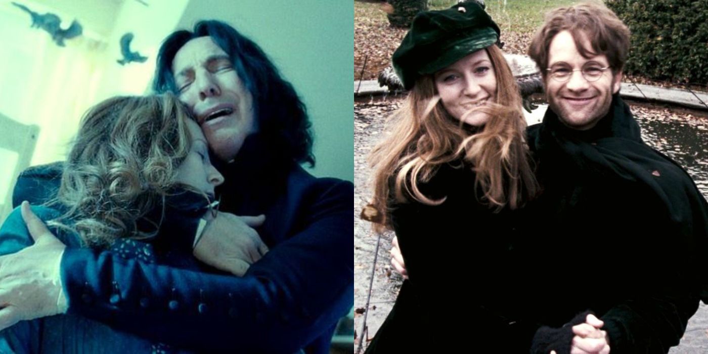 severus snape and lily evans kiss
