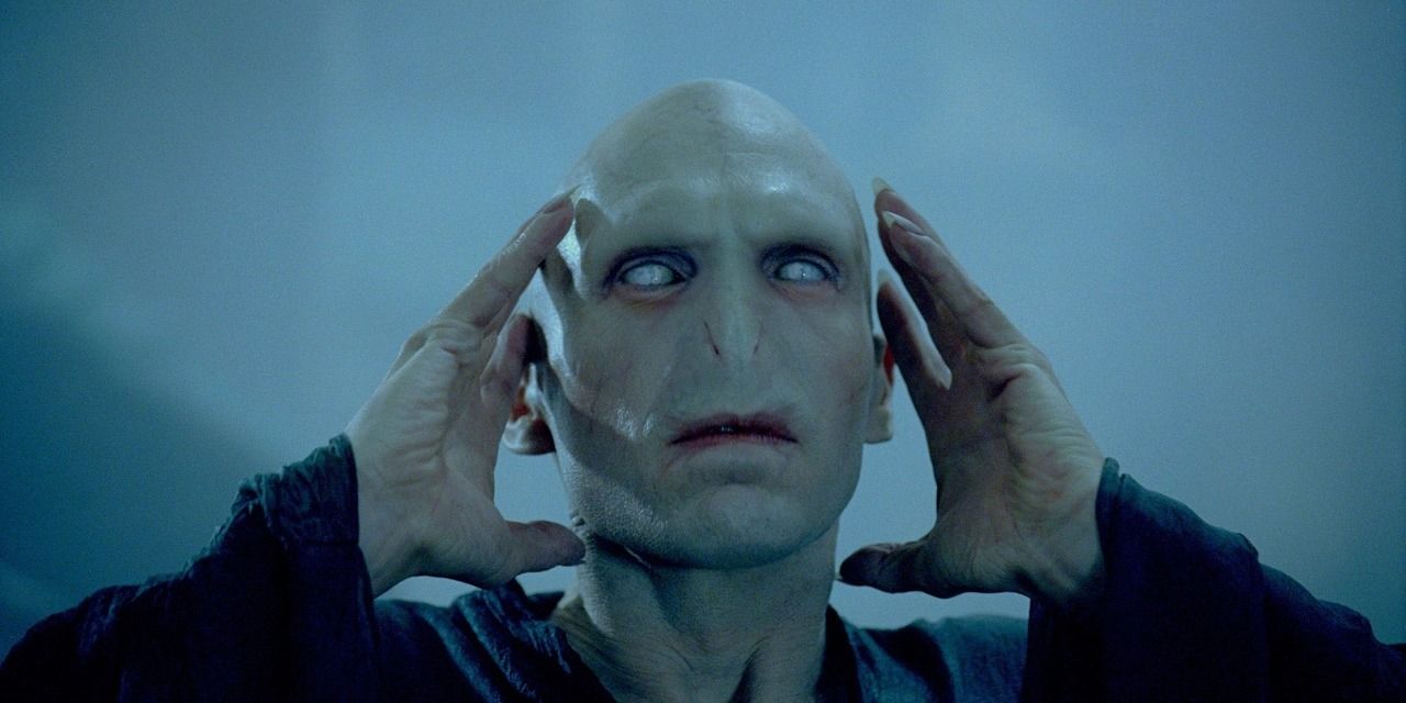 Voldermort being all creepy and Voldemorty