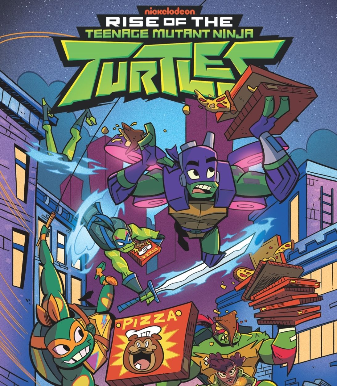 rise of the teenage mutant ninja turtles comic TLDR vertical