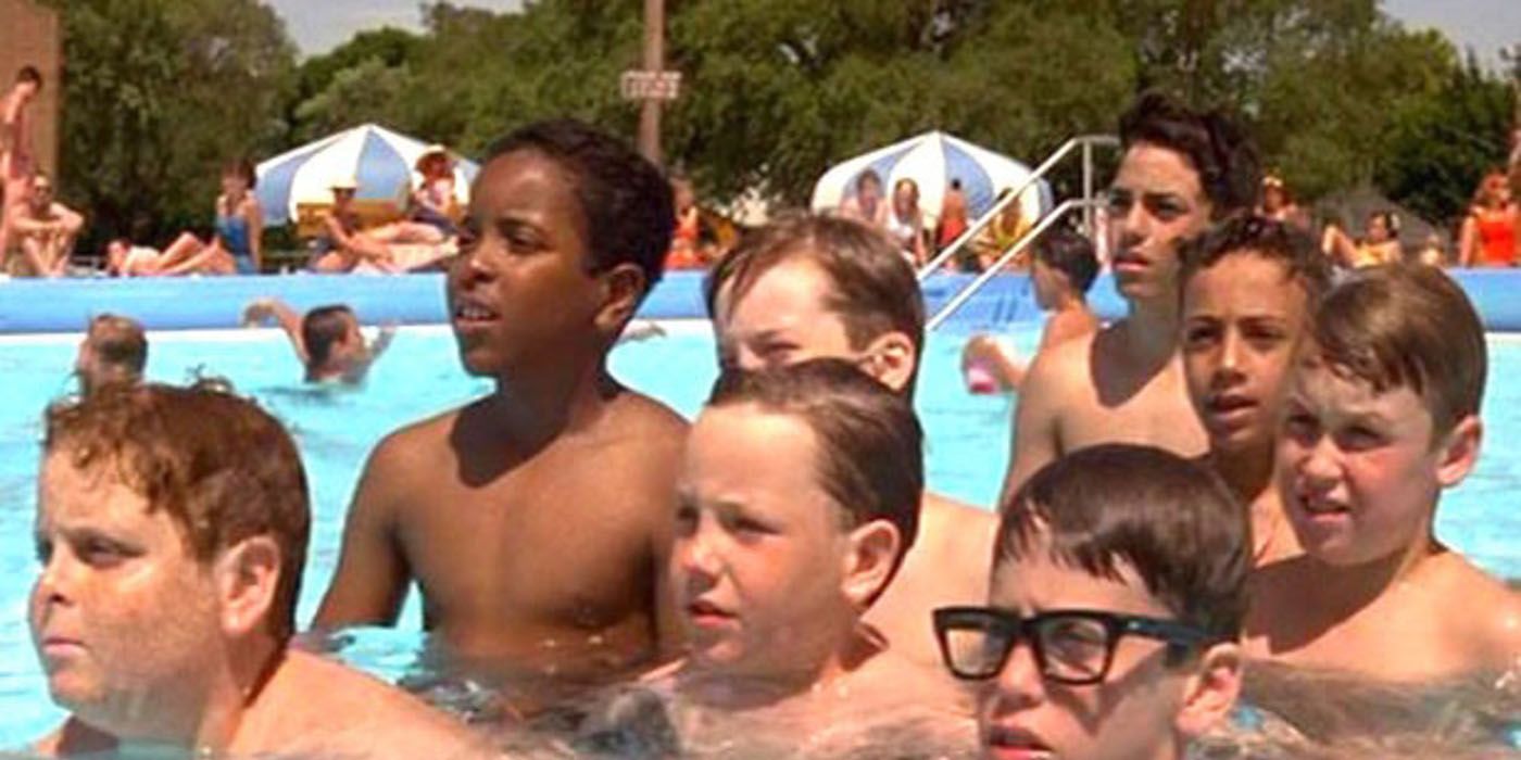 sandlot pool scene