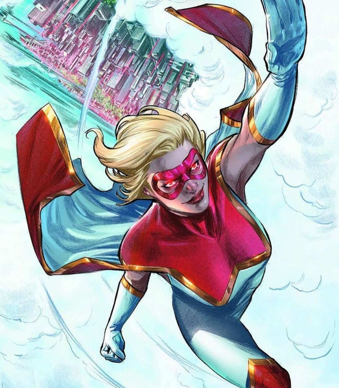 Star Captain Marvel Comic Cover
