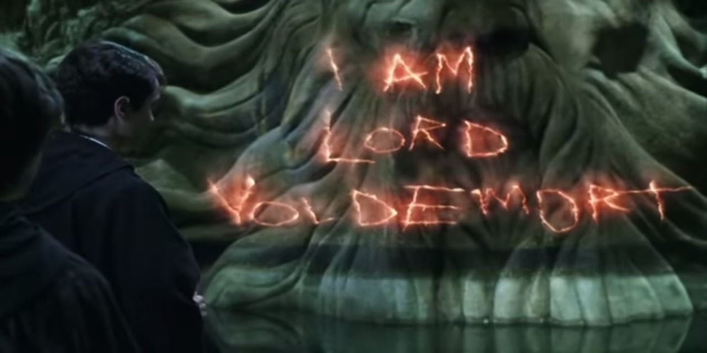 Tom Riddle reveals himself as Lord Voldemort in Harry Potter &amp; The Chamber Of Secrets