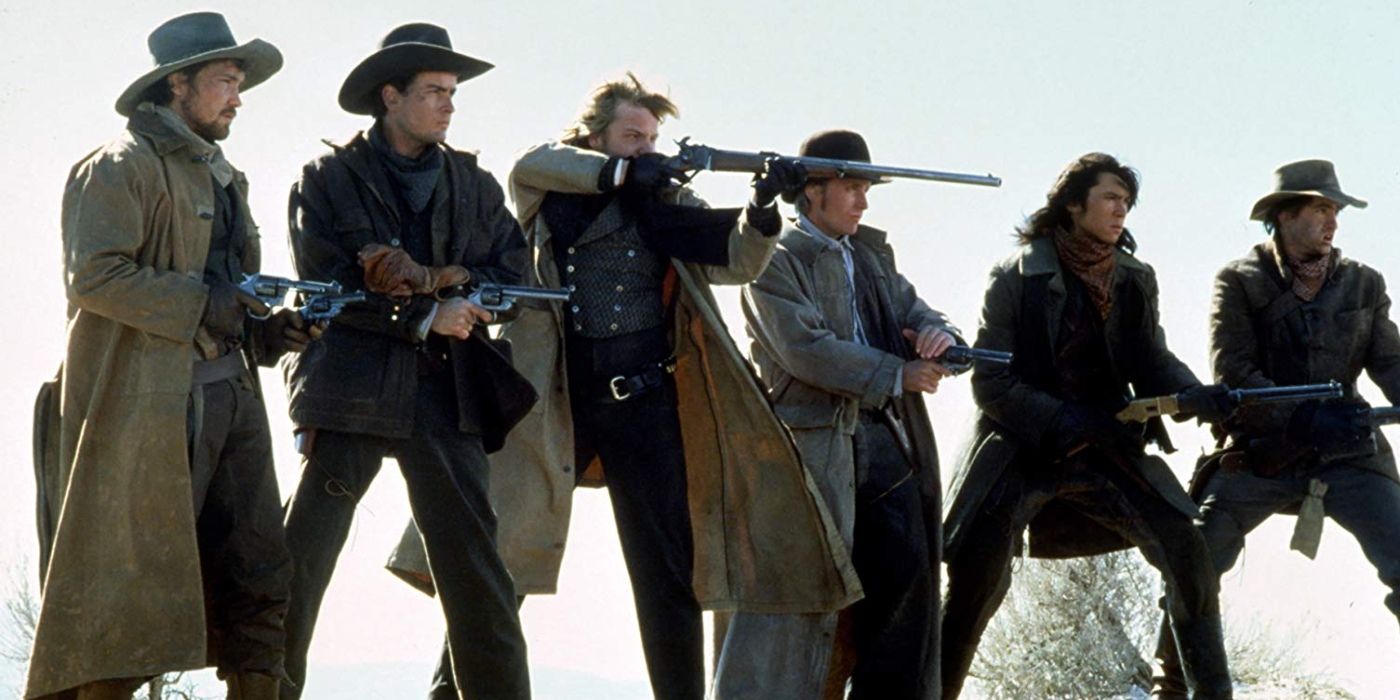 young guns 1988 action scene