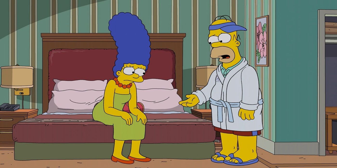 The Simpsons 34 Has A Brutally Honest Homer & Marge Problem