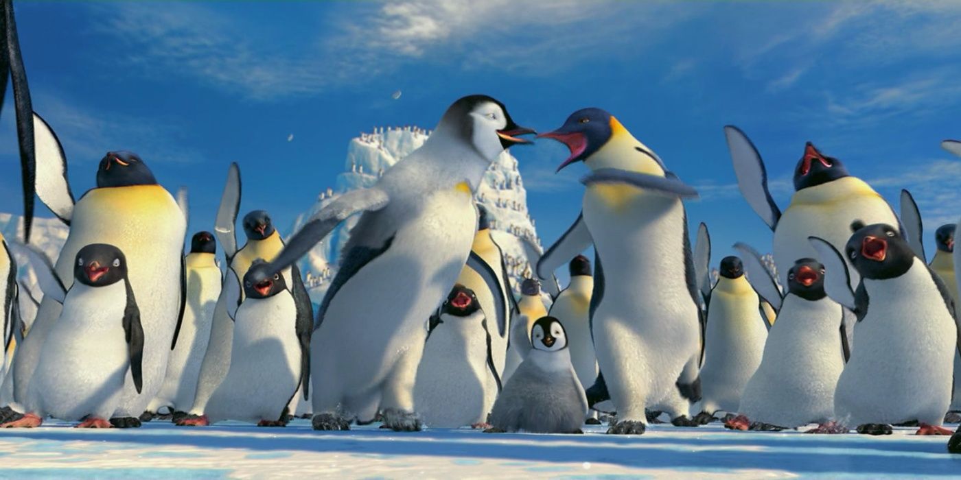 8 happy feet Cropped