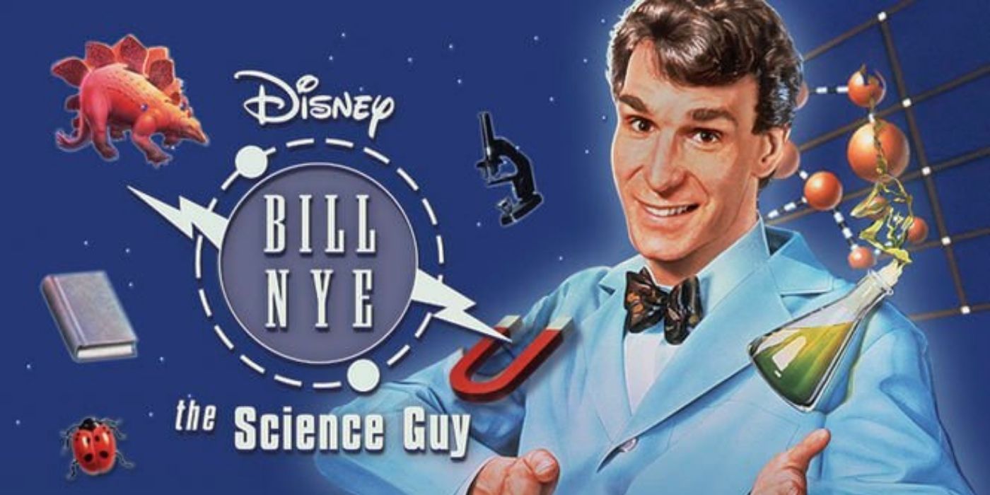 A poster image for Bill Nye, The Science Guy on the Disney Channel