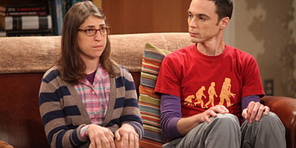 Amy and Sheldon have a serious conversation