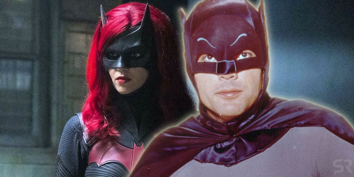 Adam West Batman and Batwoman