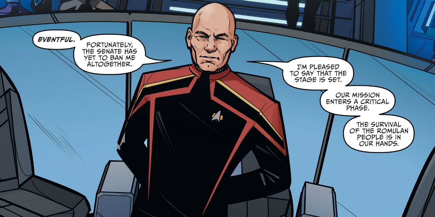 Admiral Picard Tie-In Comic
