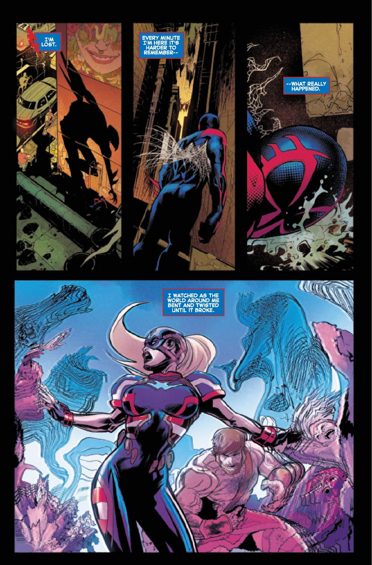 Amazing Spider-Man 2099 Captain America Preview