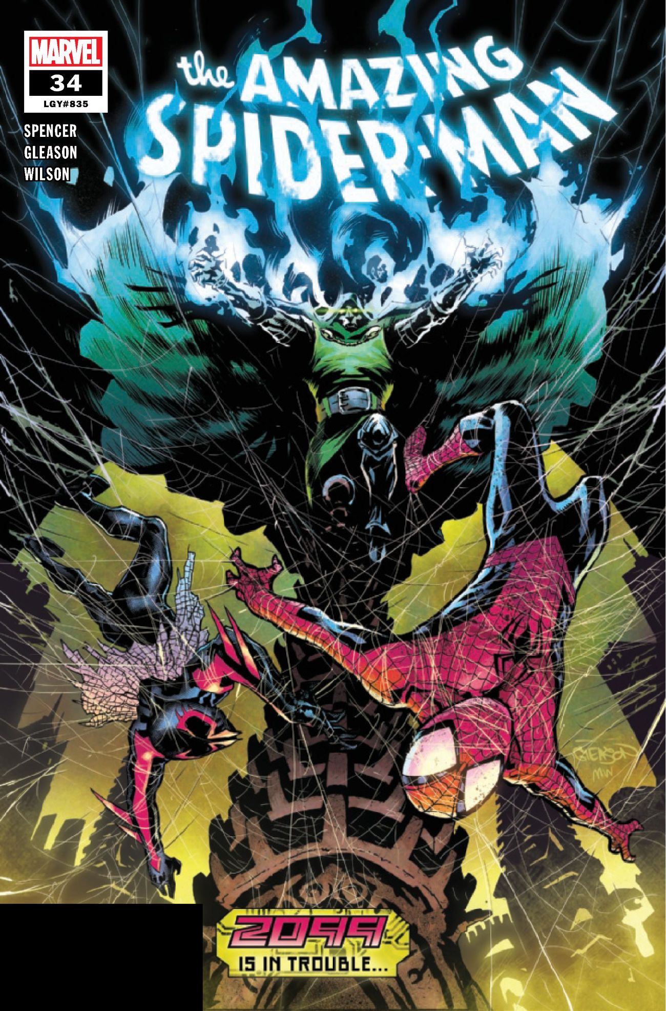 Amazing Spider-Man 34 Cover Art