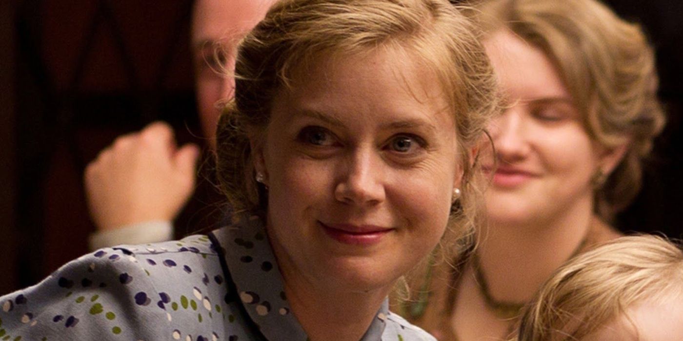 Amy Adams smiling in The Master