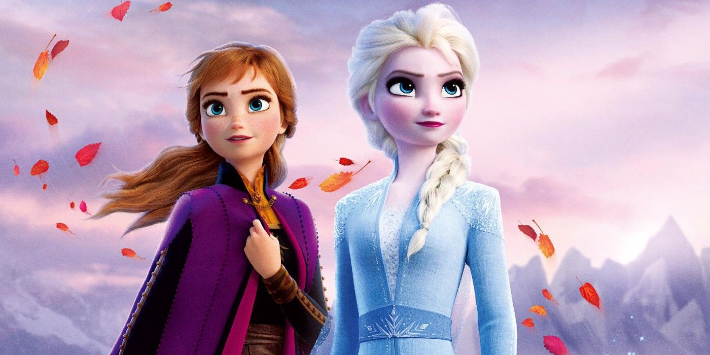 Anna and Elsa Frozen 2 poster