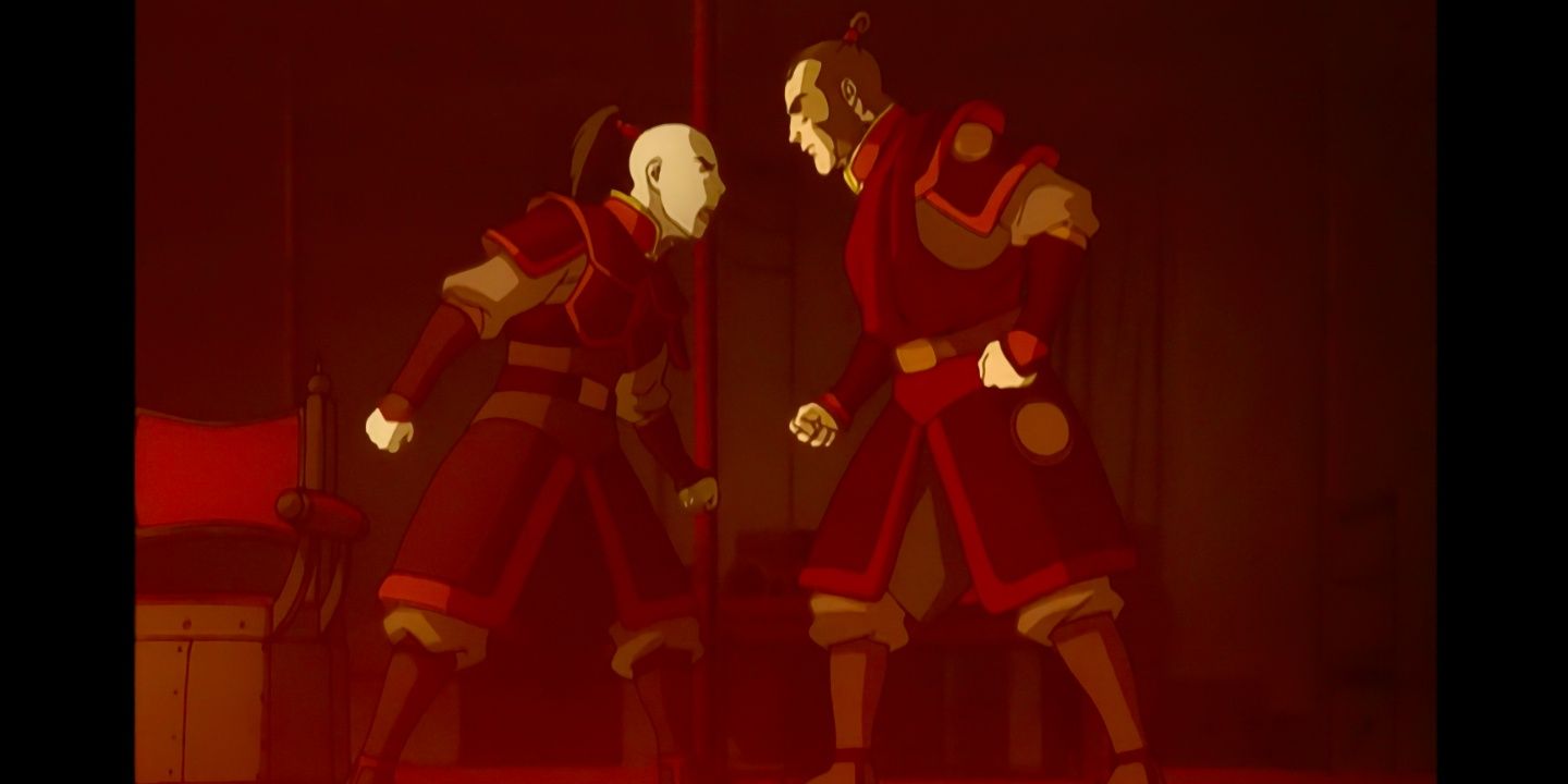 Zuko comfronts Zhao in Avatar