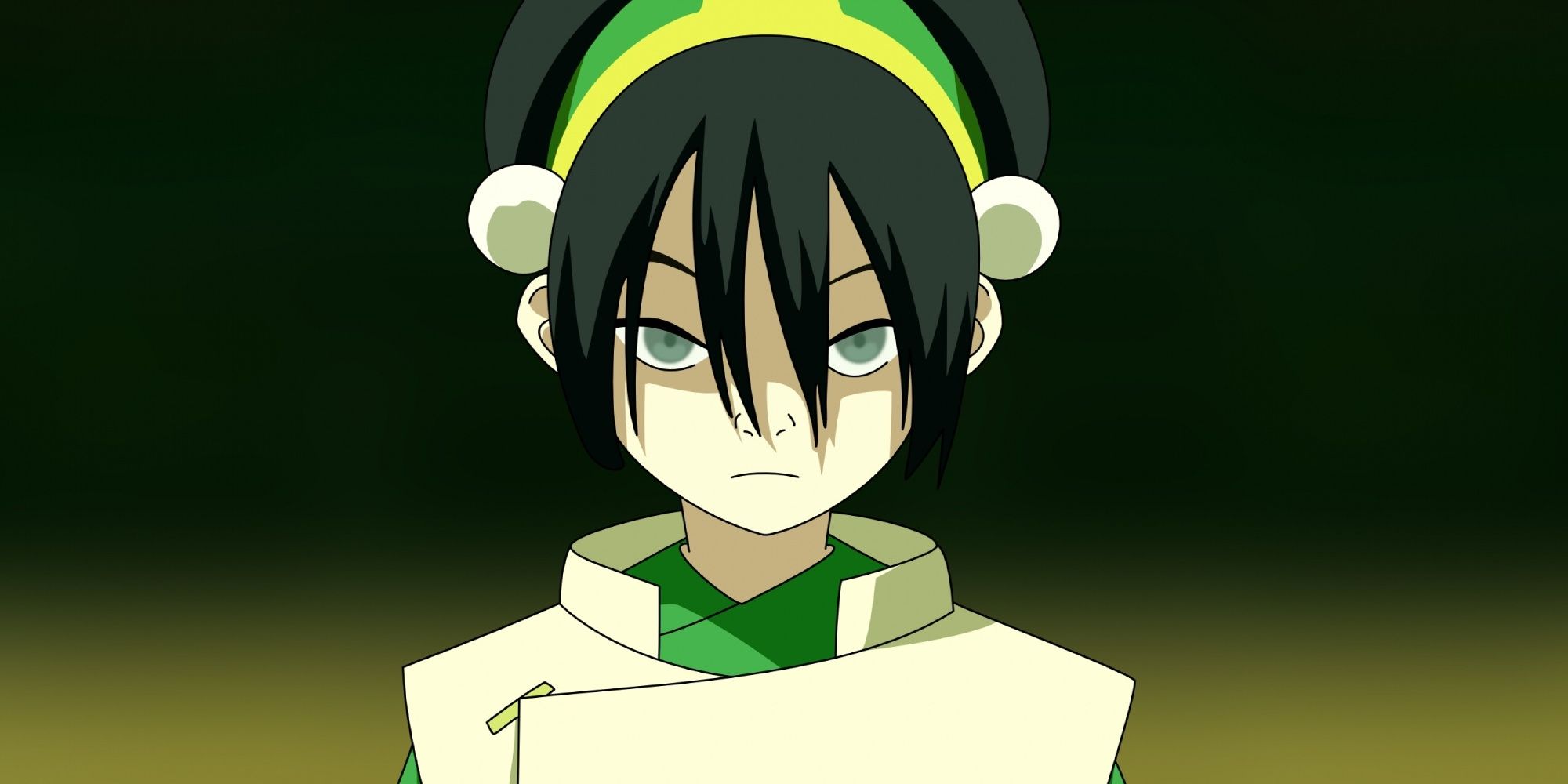 Toph looking serious in Avatar the Last Airbender