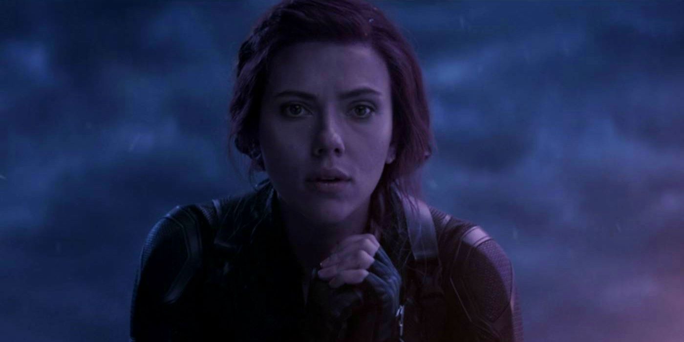 Featured Image: Avengers: Endgame Black Widow about to jump to her death on Vormir