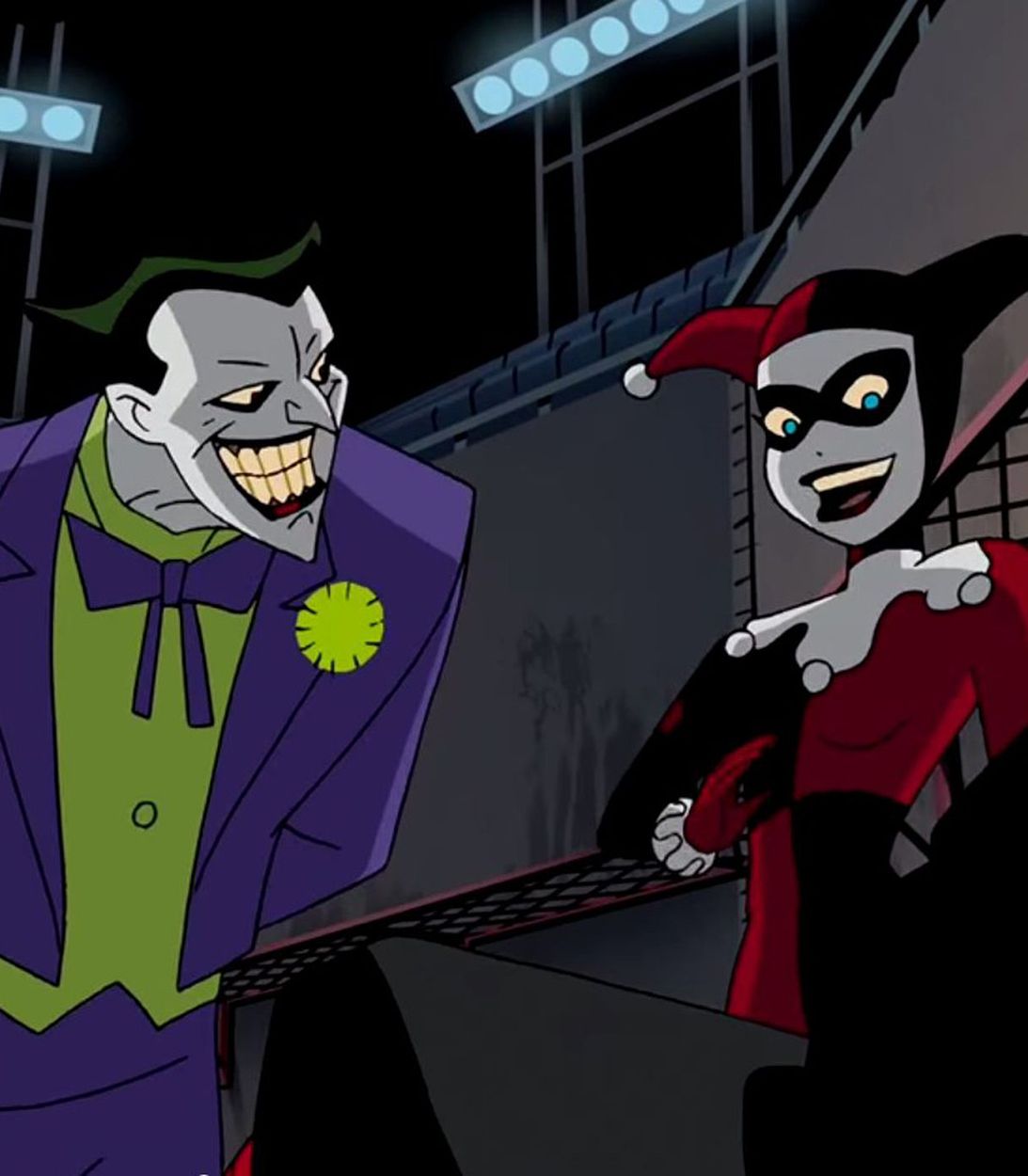 Batman Animated Series Joker Harley vertical