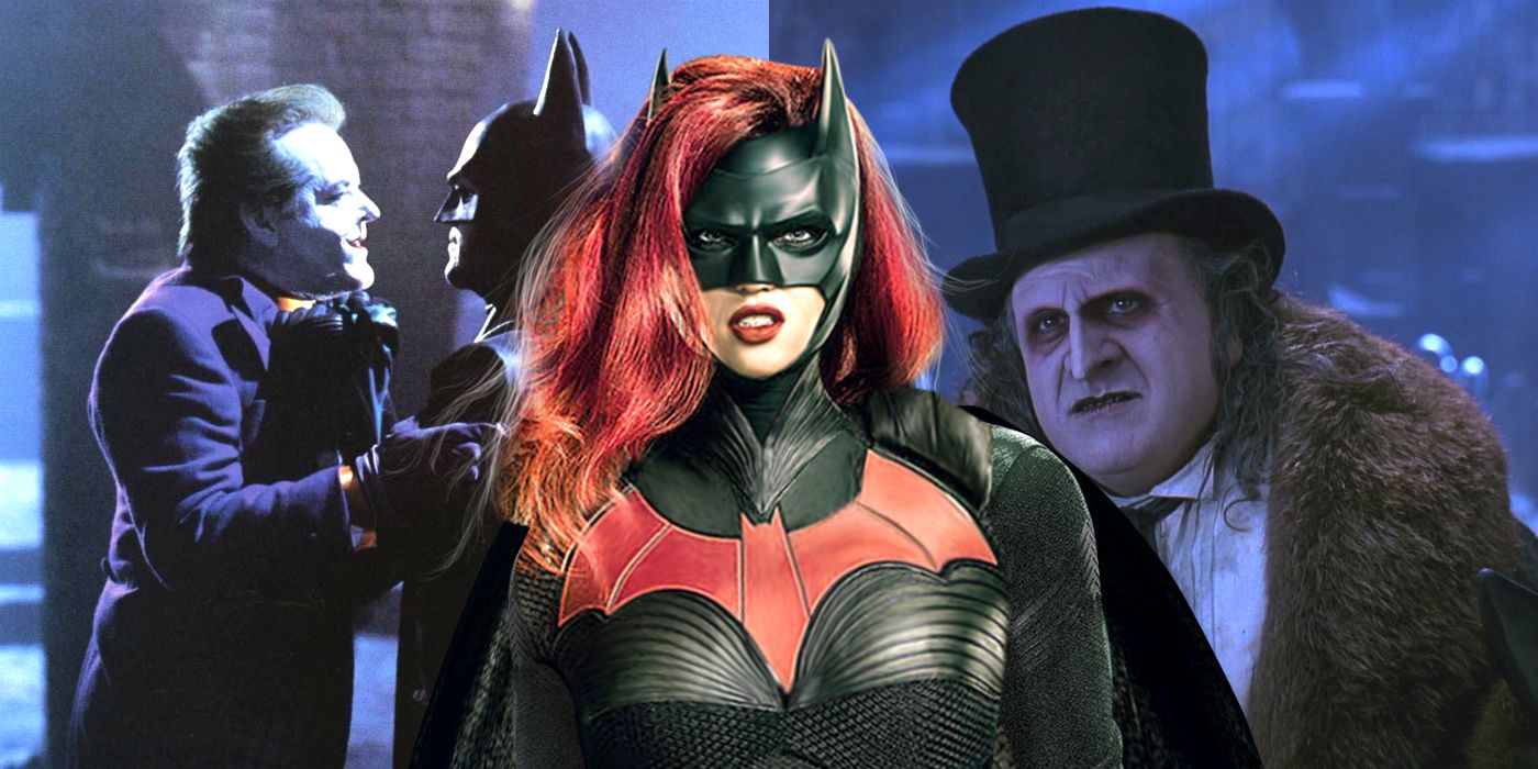 Batwoman Batman 1989 Gotham Penguin Joker
