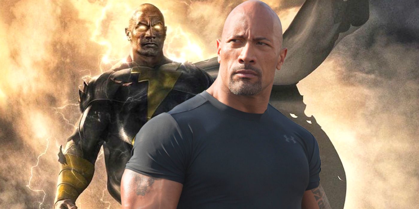 Black Adam Dwayne The Rock Johnson